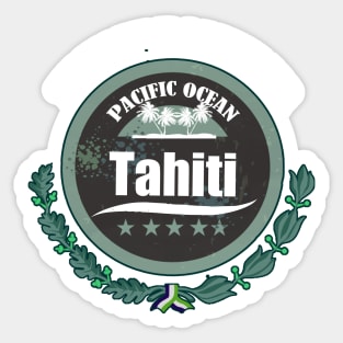 TAHITI Emblem Sticker